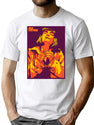 Baddass Girl Bootleg Graphic T-Shirt - White