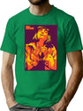 Baddass Girl Bootleg Graphic T-Shirt - Green