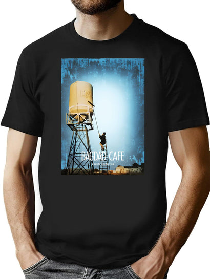 Bagdad Cafe T-Shirt for Men & Women, T-Shirts Graphic Tee - Black