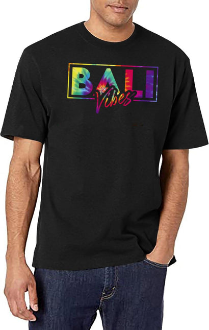 Bali T-Shirt for Men & Women, T-Shirts Graphic Tee - Black