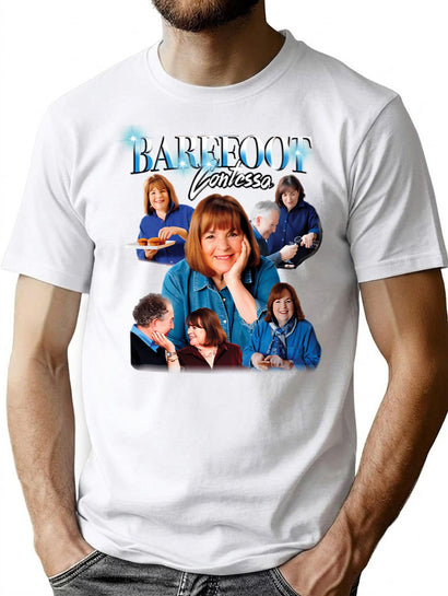 Barefoot Contessa Ina Garten 90S Bootleg Classic Bootleg Graphic T-Shirt - Black