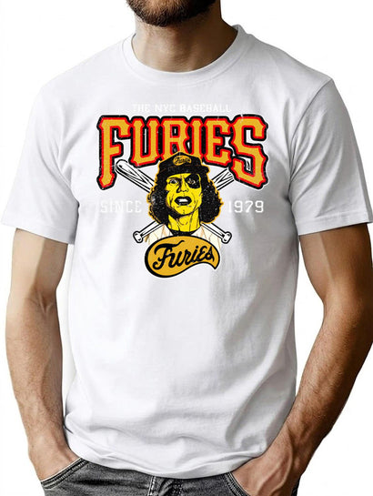 Baseball Furies From Warriors T-Shirt for Men & Women, T-Shirts Graphic Tee - Black