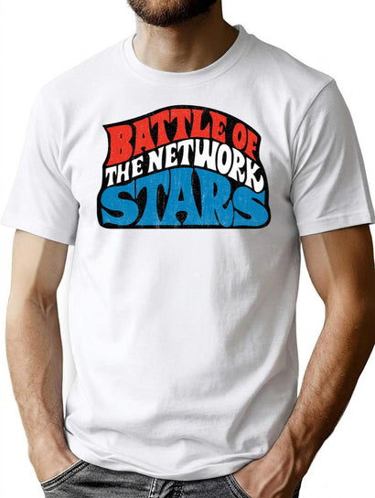 Battle Of The Network Stars Worn T-Shirt for Men & Women, T-Shirts Graphic Tee - Black