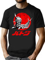 Battra Kaiju Premium Heavyweight Cotton T-Shirt - Black