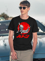 Battra Kaiju Black T-Shirt - Navy
