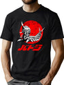 Battra Kaiju Black T-Shirt - Green