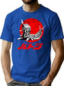 Battra Kaiju Premium Heavyweight Cotton T-Shirt - Blue