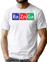 Bazinga Element Chart T-Shirt for Men & Women, T-Shirts Graphic Tee - White
