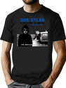 Bb Dln No Direction Home Bootleg Volume 7 Exclusive Radio Sampler Album Cover Bootleg Graphic T-Shirt - Black