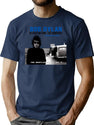 Bb Dln No Direction Home Bootleg Volume 7 Exclusive Radio Sampler Album Cover Bootleg Graphic T-Shirt - Navy
