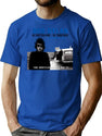 Bb Dln No Direction Home Bootleg Volume 7 Exclusive Radio Sampler Album Cover Bootleg Graphic T-Shirt - Blue