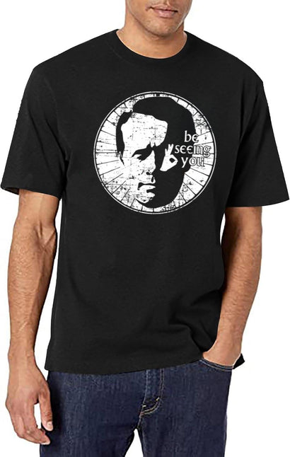Be Seeing You Ii Black T-Shirt - Black
