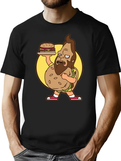Beefsquatch Big Boy T-Shirt T-Shirt for Men & Women, T-Shirts Graphic Tee - Black