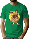 Beefsquatch Big Boy  Premium Heavyweight Cotton T-Shirt - Green