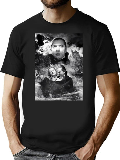 Bela Lugosi Dracula T-Shirt for Men & Women, T-Shirts Graphic Tee - Black