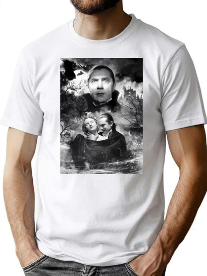 Bela Lugosi Dracula T-Shirt for Men & Women, T-Shirts Graphic Tee - Black