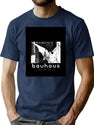Bela Lugosi'S Dead Horror Post Punk 80S Retro Black And White Artwork T-Shirt for Men & Women, T-Shirts Graphic Tee - Navy