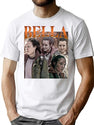 Bella Ramsey Homage Vintage Bootleg Bootleg Graphic T-Shirt - White