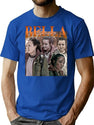Bella Ramsey Homage Vintage Bootleg Bootleg Graphic T-Shirt - Blue
