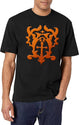 Belmont Family Crest Black T-Shirt - White