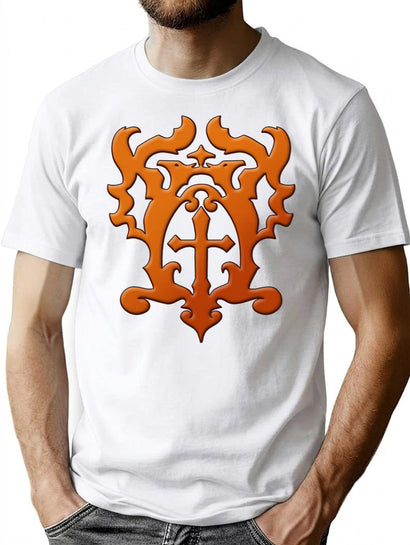Belmont Family Crest Premium Heavyweight Cotton T-Shirt - Black