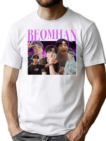 Beomhan Bootleg Design Bootleg Graphic T-Shirt - Black