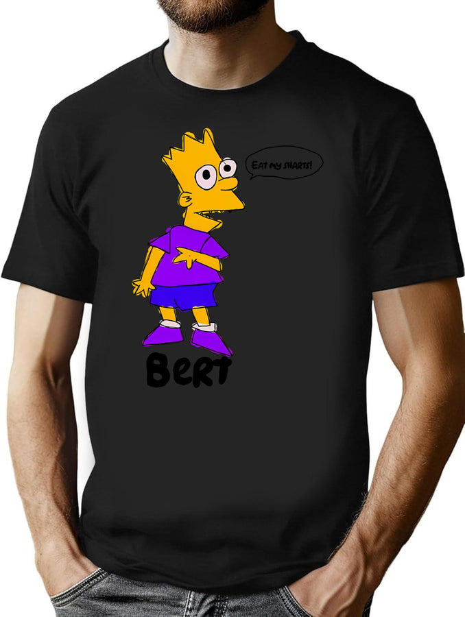 Bert Sampson Bootleg Graphic T-Shirt - Black