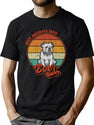 Best English Bulldog Dad Ever - Vintage Sunset - Vintage English Bulldog T-Shirt for Men & Women, T-Shirts Graphic Tee - Green