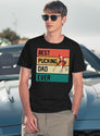 Best Pucking Dad Ever T-Shirt for Men & Women, T-Shirts Graphic Tee - Navy