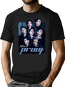 Bestseller Bts Proof Bootleg Graphic T-Shirt - Black