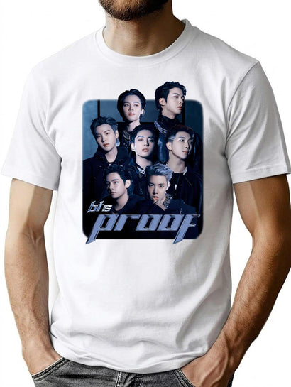 Bestseller Bts Proof Bootleg Graphic T-Shirt - Black