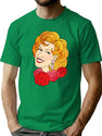 Bette Bootleg Graphic T-Shirt - Green