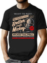 Better Call Mickey Worn Dks T-Shirt for Men & Women, T-Shirts Graphic Tee - Black