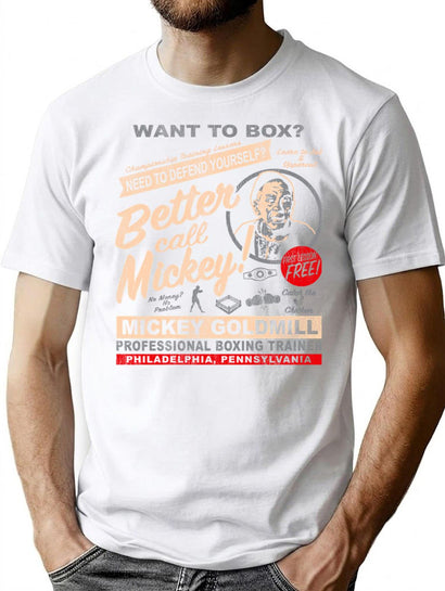 Better Call Mickey Worn Dks T-Shirt for Men & Women, T-Shirts Graphic Tee - Black