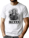 Betty White Funny Finger T-Shirt for Men & Women, T-Shirts Graphic Tee - White