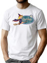 Bewitched Oval Vintage Worn Ii T-Shirt for Men & Women, T-Shirts Graphic Tee - White