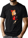 Bewitched Samantha Black T-Shirt - Green