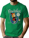 Bewitched With Darrin Vintage Worn T-Shirt for Men & Women, T-Shirts Graphic Tee - Green
