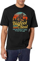 Bigfoot Is Real And He Really Tried To Eat My Ass Sasquatch Believer And Finding Bigfoot Evidence Researchers Gift T-Shirt for Men & Women, T-Shirts Graphic Tee - White