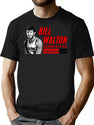 Bill Walton Legendary Basketball Bootleg Graphic T-Shirt - Black