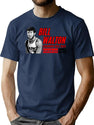 Bill Walton Legendary Basketball Bootleg Graphic T-Shirt - Navy