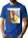 Billy Gerhardt Meme Funny Island (2) T-Shirt for Men & Women, T-Shirts Graphic Tee - Blue