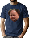 Billy Gerhardt Meme Funny Island (3) T-Shirt for Men & Women, T-Shirts Graphic Tee - Navy
