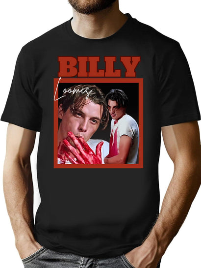 Billy Loomis - Scream T-Shirt for Men & Women, T-Shirts Graphic Tee - Black