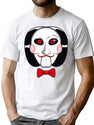 Billy-Saw T-Shirt for Men & Women, T-Shirts Graphic Tee - White
