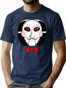 Billy-Saw T-Shirt for Men & Women, T-Shirts Graphic Tee - Navy