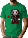 Billy Squinky Sticker T-Shirt for Men & Women, T-Shirts Graphic Tee - Green