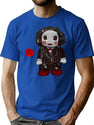 Billy Squinky Sticker T-Shirt for Men & Women, T-Shirts Graphic Tee - Blue