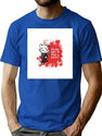 Billy The Puppet Cat T-Shirt for Men & Women, T-Shirts Graphic Tee - Blue