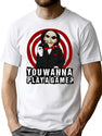 Billy - You Wanna Play A Game T-Shirt for Men & Women, T-Shirts Graphic Tee - White